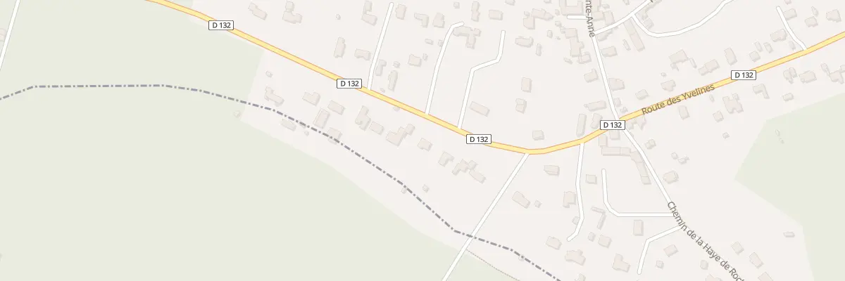 Plan du 5218 Rte des Yvelines à Bullion