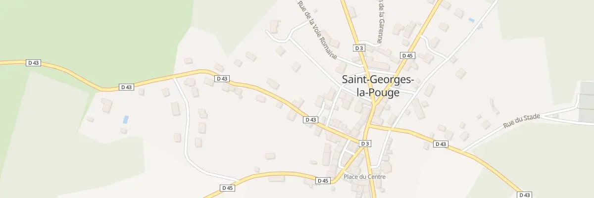 Plan du 5076 Le Bourg à Saint-Georges-la-Pouge