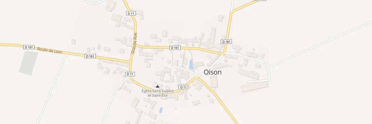 Plan du 2 Imp de la Forge à Oison