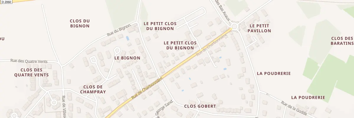 Plan du 219 Rue de Charbonnière à Saint-Jean-de-Braye