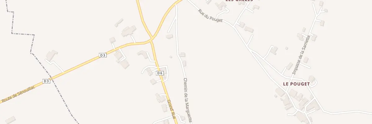 Plan du 5035 La Combe à Fayssac
