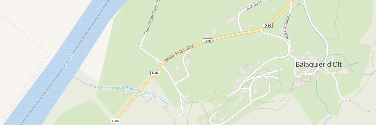 Plan du 5168 Fornabal à Balaguier-d’Olt