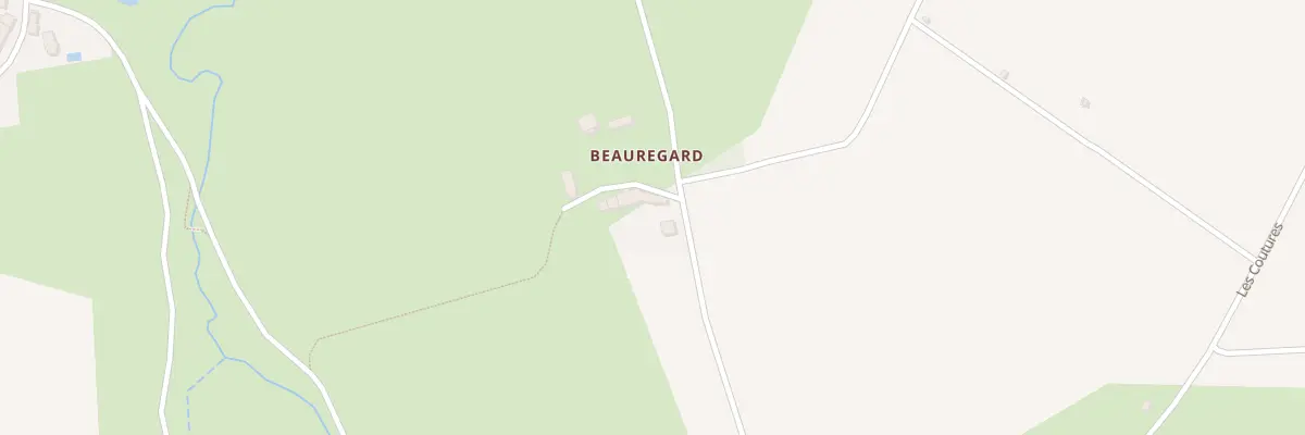 Plan du 24 Beauregard au Magny