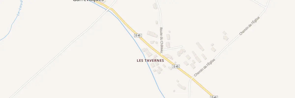 Plan du 29 Rte du Sor à Garrevaques
