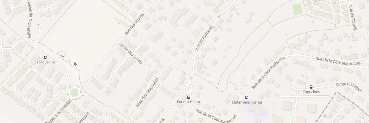 Plan du 54 Rue du Hameau à Verneuil-sur-Seine