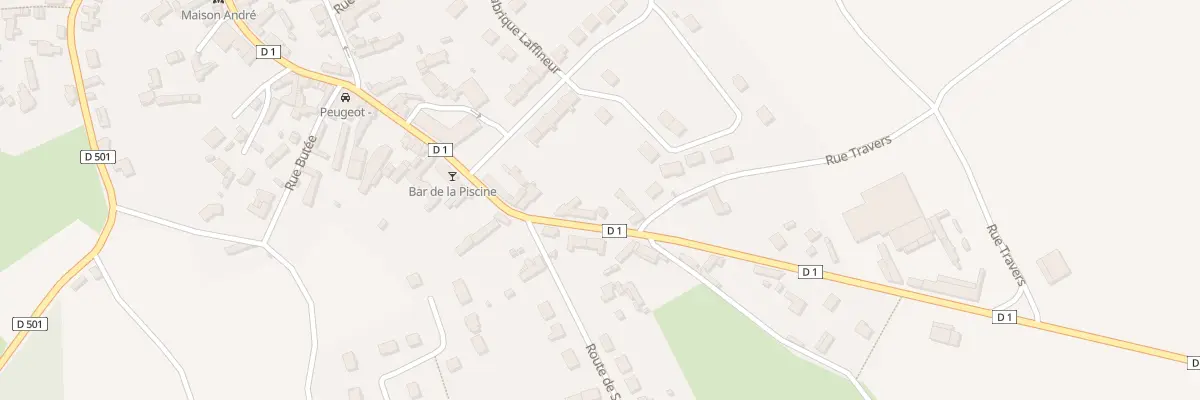 Plan du 27 Rue de Beauvais à Savignies