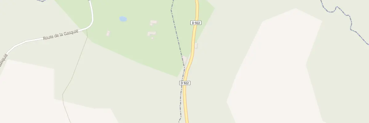 Plan du 707 Rte de Saint-Martin-Laguépie à Lacapelle-Ségalar
