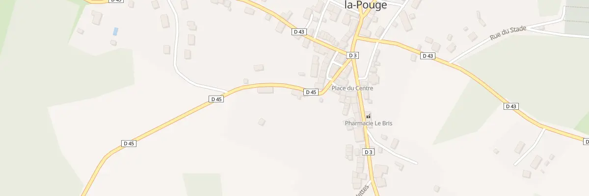 Plan du 5064 Le Bourg à Saint-Georges-la-Pouge