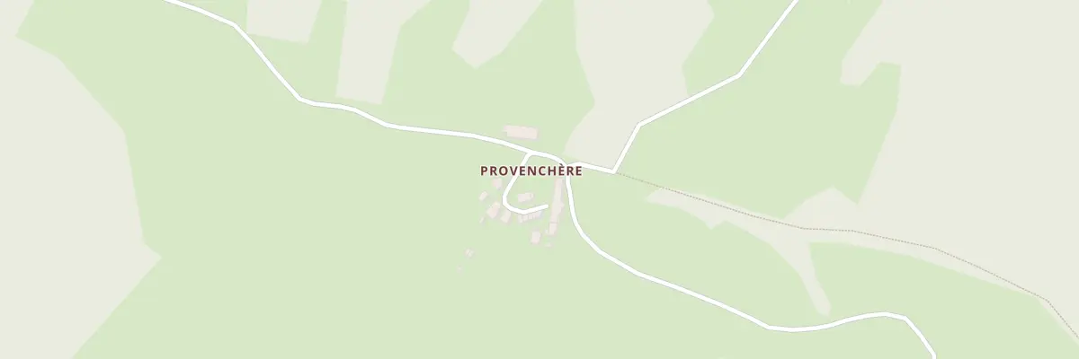 Plan du 2 Provenchère à Gentioux-Pigerolles