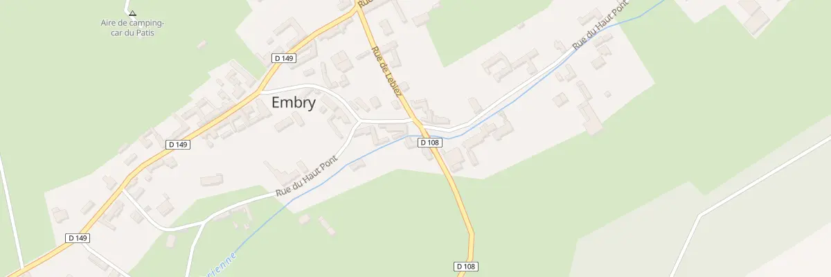 Plan du 4 Rue de Lebiez à Embry