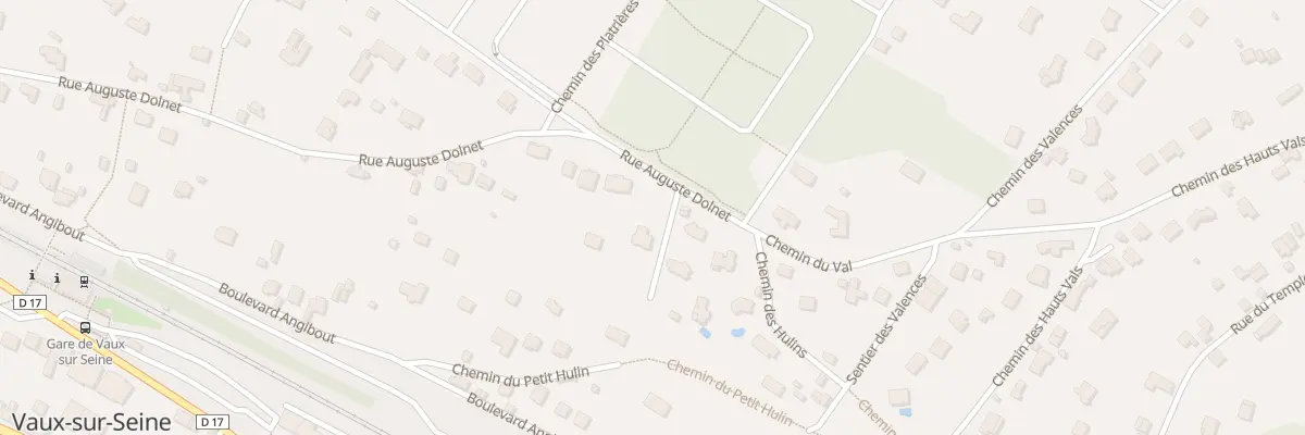Plan du 50 Rue Auguste Dolnet à Vaux-sur-Seine