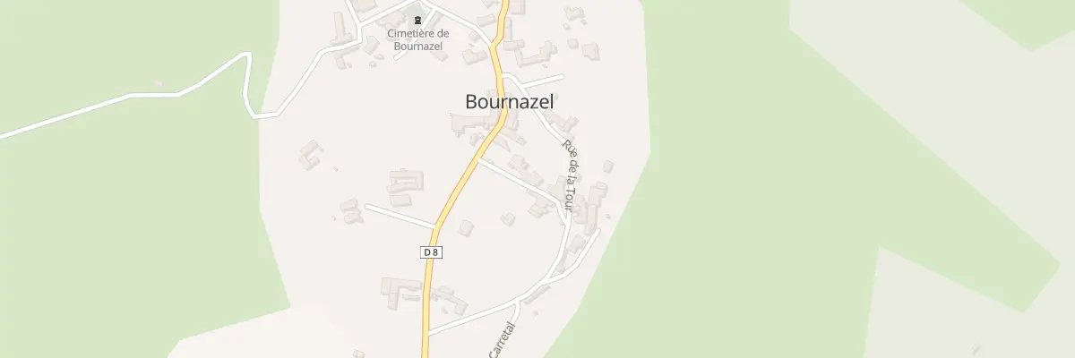 Plan du 71 Rue des Amandiers à Bournazel