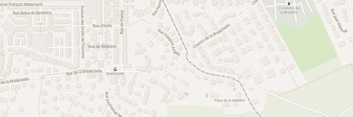 Plan du 1 Rue Friedrich Engels à Plaisir