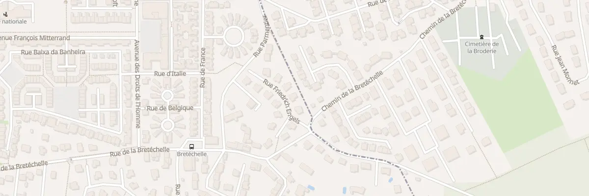 Plan du 4 Rue Friedrich Engels à Plaisir