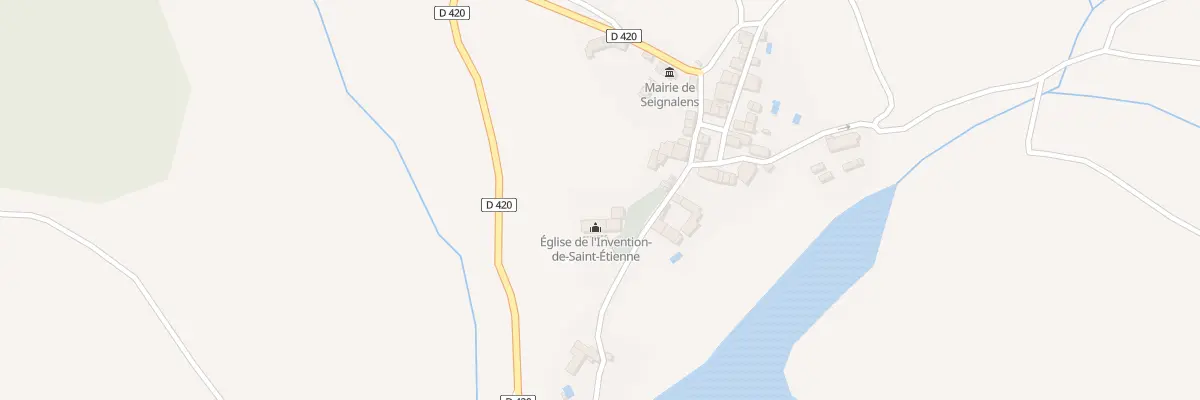 Plan du 5000 Le Village à Seignalens