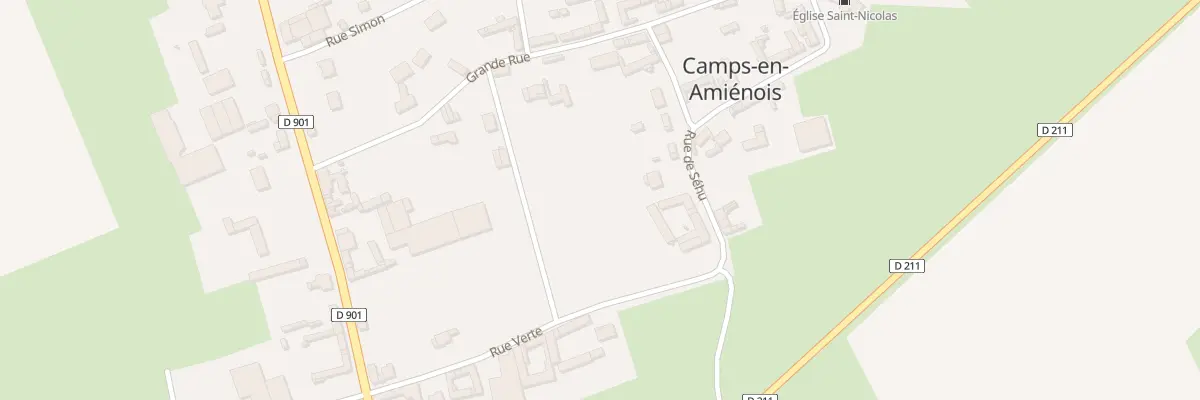 Plan du 18 Rue de Séhu à Camps-en-Amiénois