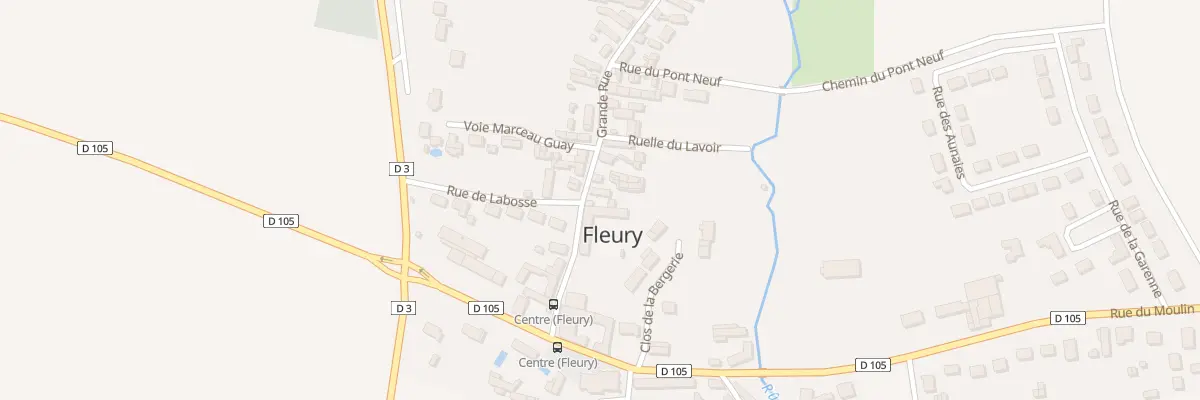 Plan du 108 Gr Grande Rue à Fleury