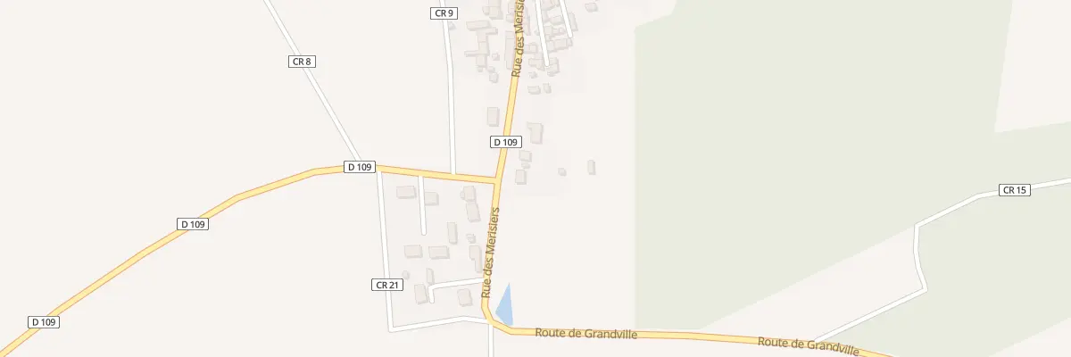 Plan du 11 Rue des Merisiers à Gommerville
