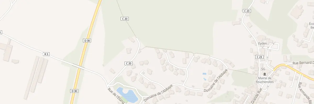 Plan du 29 Dom de l’Abbaye à Feucherolles