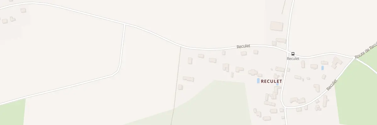 Plan du 38 Reculet à Longvilliers