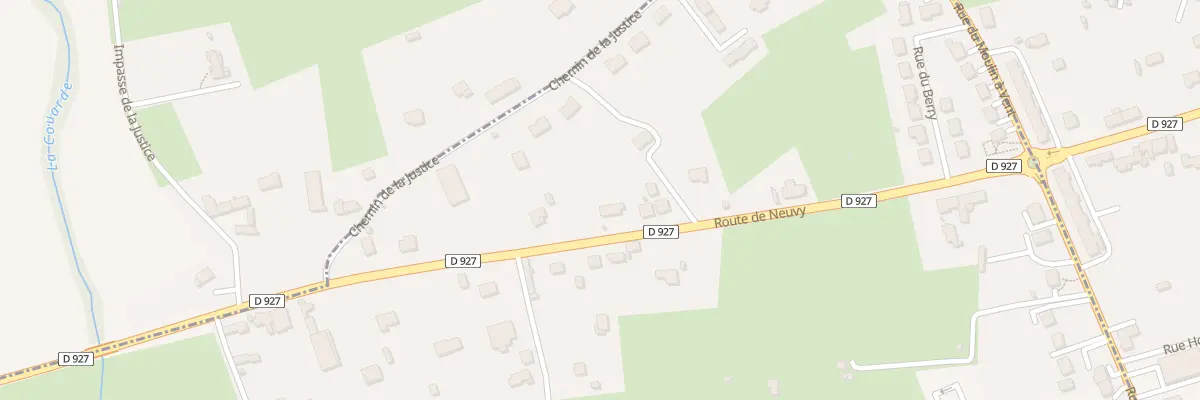 Plan du 15 Rte Neuvy au Magny