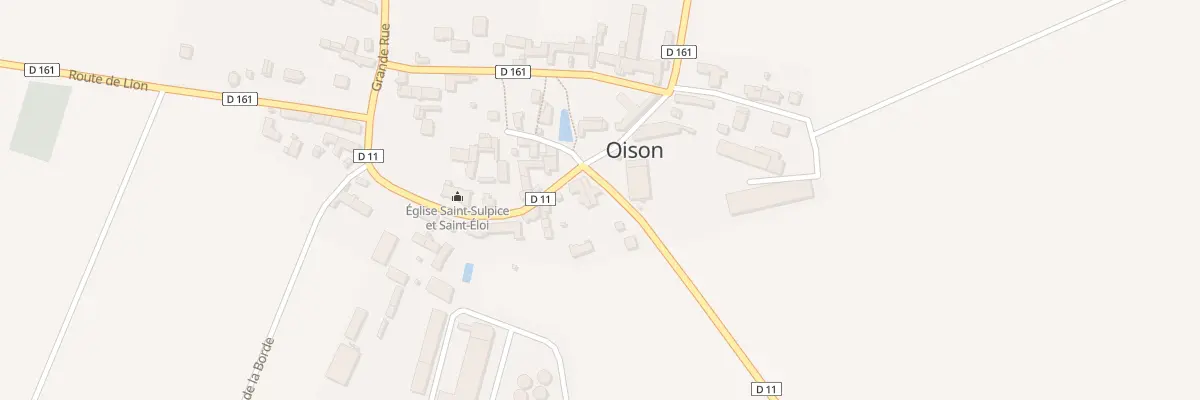 Plan du 40 Gr Grande Rue à Oison