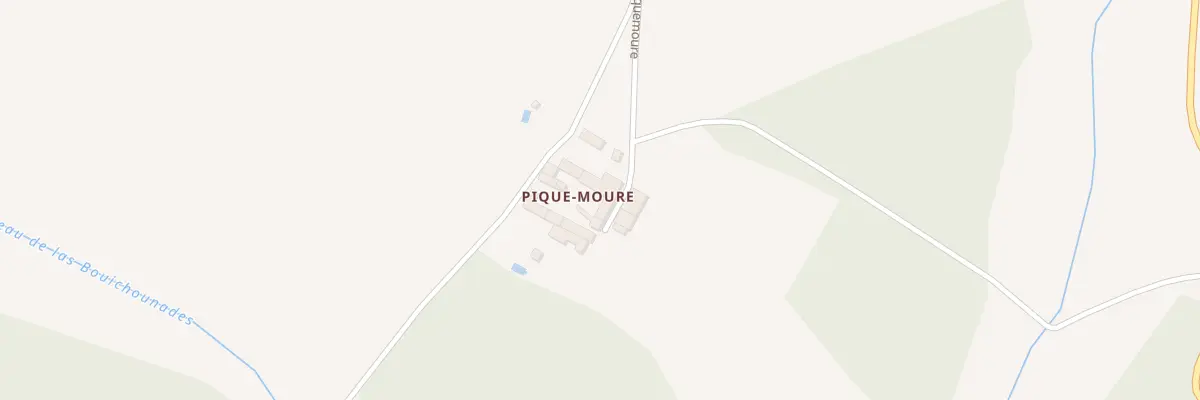 Plan du 5B Piquemoure à Cazalrenoux