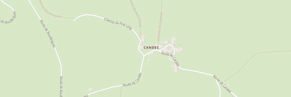 Plan du 5124 Candes Comiac à Sousceyrac-en-Quercy