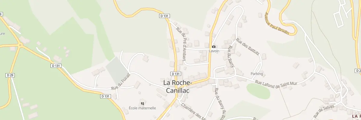 Plan du 3 Rue du Pre d’Ambert à La Roche-Canillac