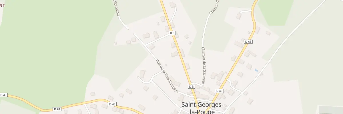 Plan du 5004 Le Bourg à Saint-Georges-la-Pouge