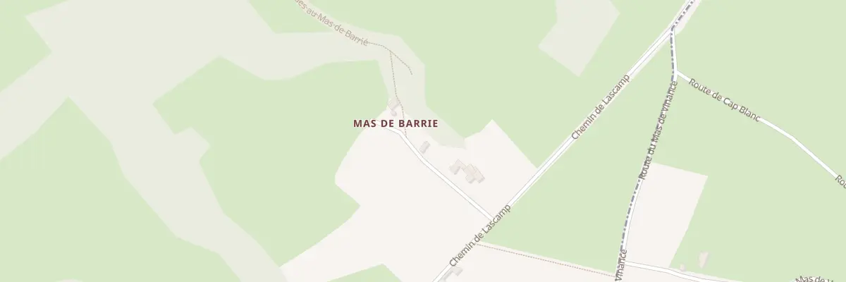 Plan du 5308 Mas de Barrie à Béduer