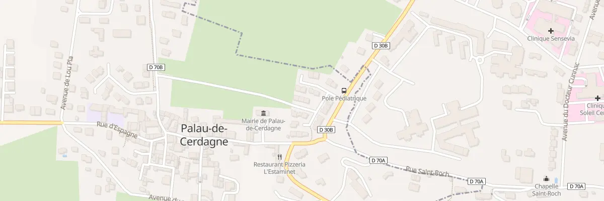 Plan du 12 Av de la Sardane à Palau-de-Cerdagne