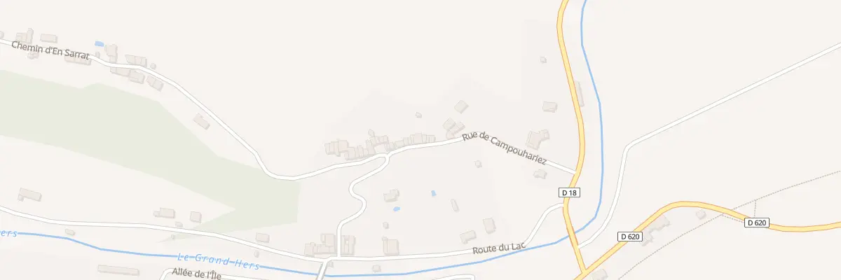 Plan du 10 Rue de Campoulhariez à Sainte-Colombe-sur-l’Hers
