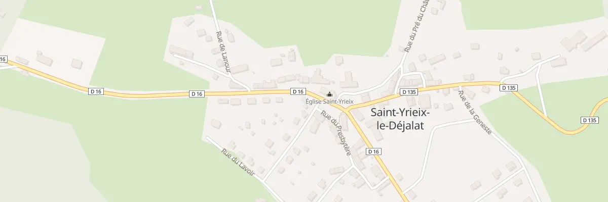 Plan du 12 Av des Monedieres à Saint-Yrieix-le-Déjalat