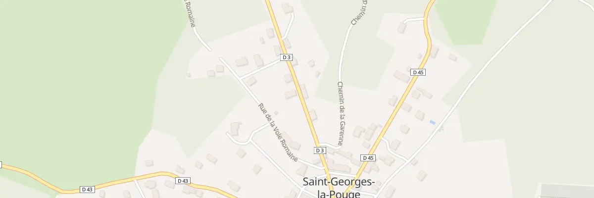 Plan du 5100 Le Bourg à Saint-Georges-la-Pouge