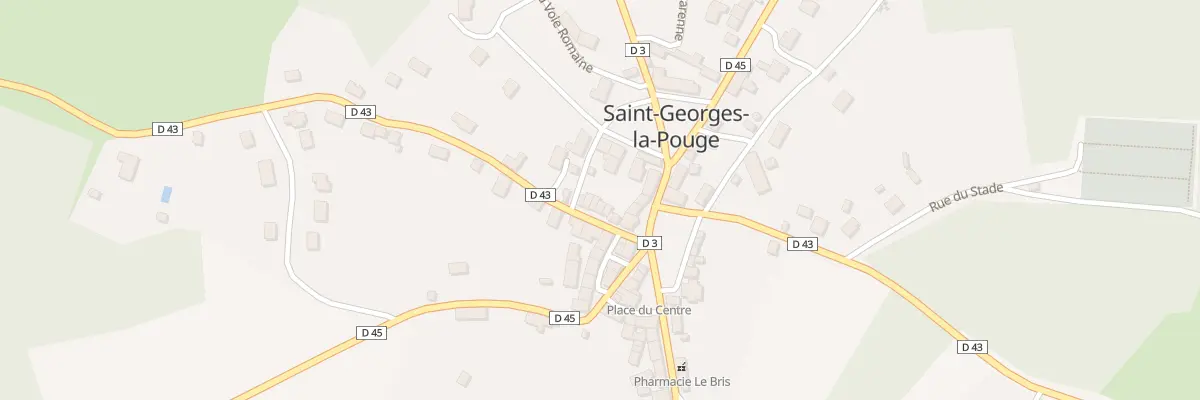 Plan du 5084 Le Bourg à Saint-Georges-la-Pouge
