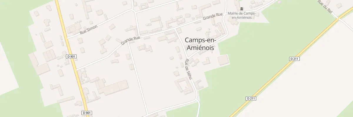 Plan du 12 Rue de Séhu à Camps-en-Amiénois