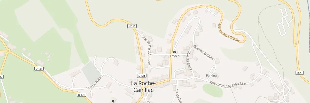 Plan du 4 Rue du Tizaleix à La Roche-Canillac
