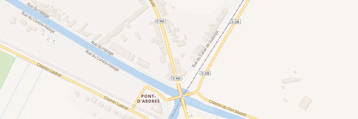 Plan du 4153 Rte Nationale aux Attaques