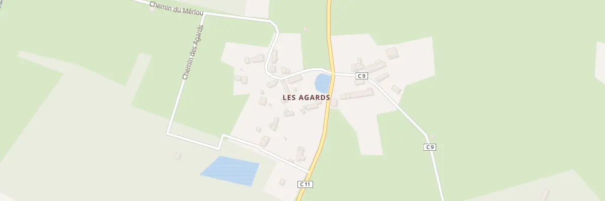 Plan du 112A Les Agards à Méry-sur-Cher