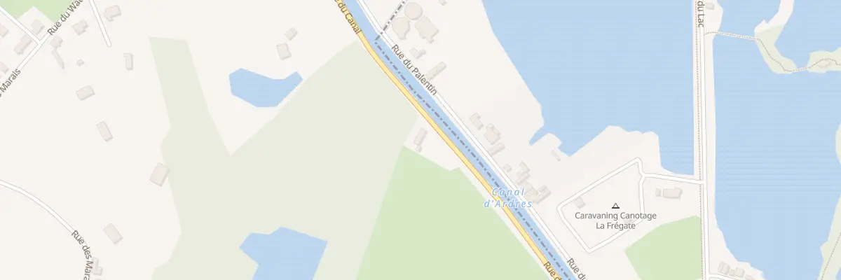 Plan du 527 Rue du Canal à Brêmes