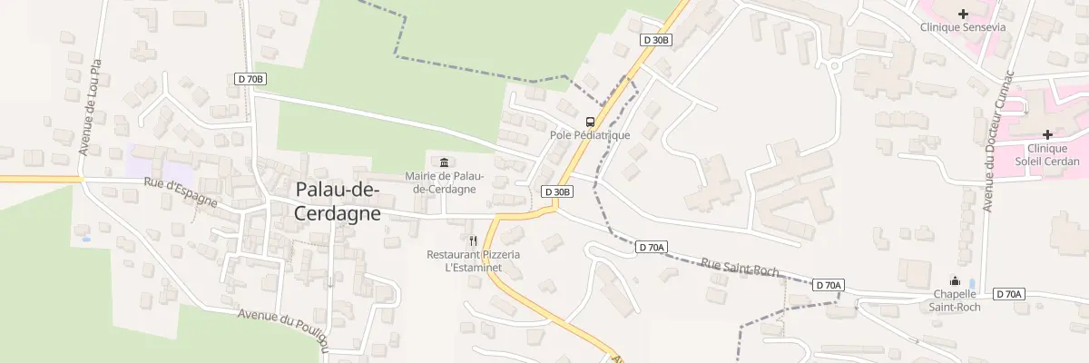 Plan du 2 Imp du Manoir à Palau-de-Cerdagne