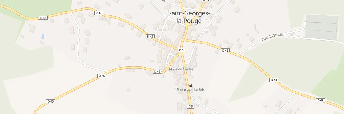 Plan du 5063 Le Bourg à Saint-Georges-la-Pouge