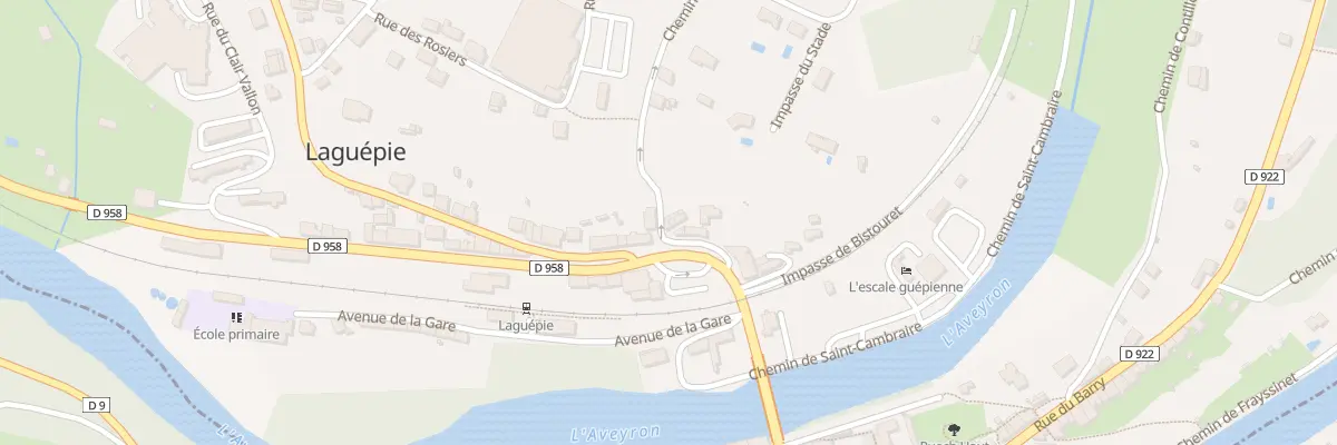 Plan du 5178 Che de la Mayounelle à Laguépie