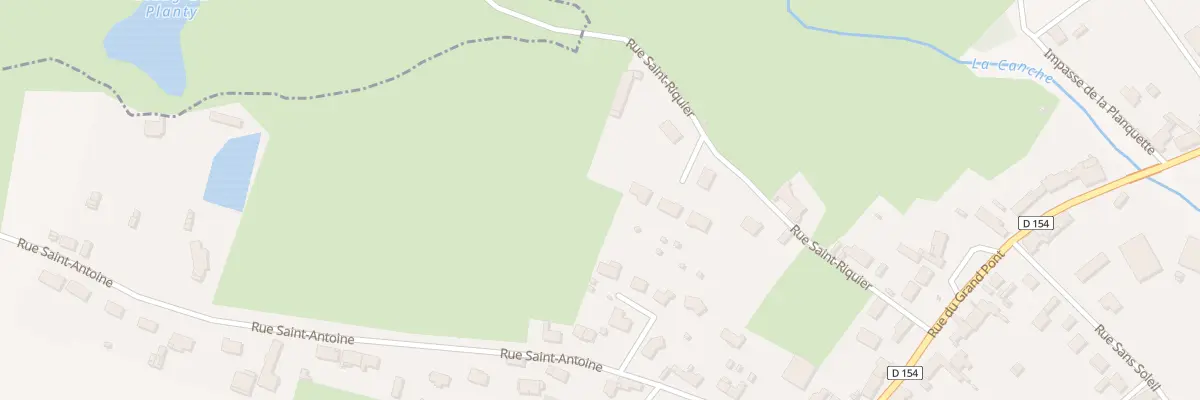 Plan du 187 Rue Saint Riquier à Aubin-Saint-Vaast