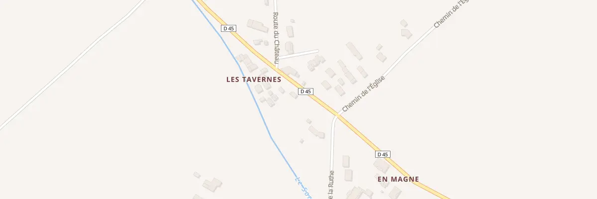 Plan du 11 Rte du Sor à Garrevaques