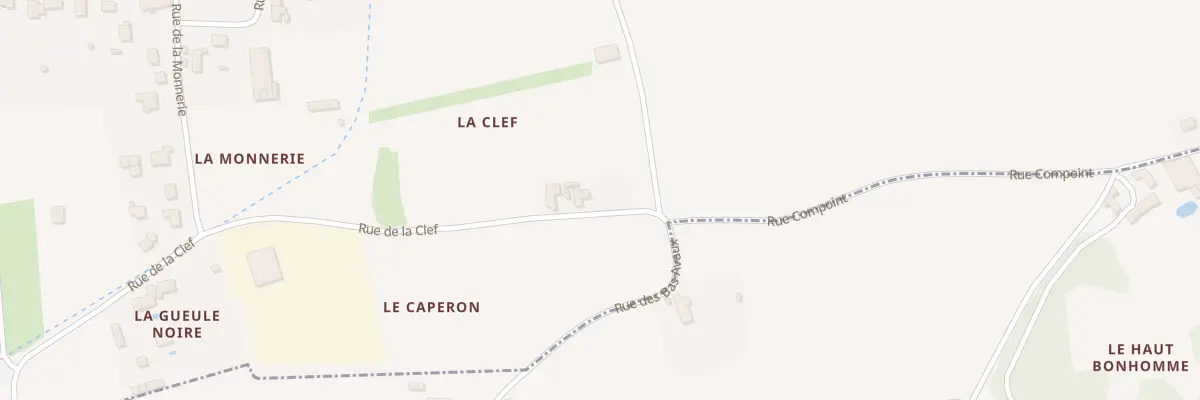 Plan du 471 Rue de la Clef à Semoy