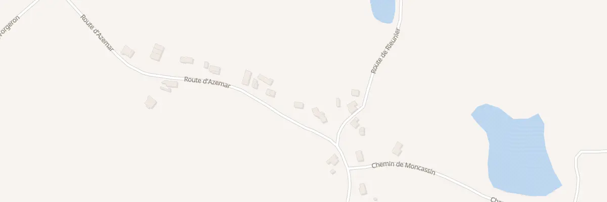 Plan du 1053 Rte d’Azemar à Cadalen