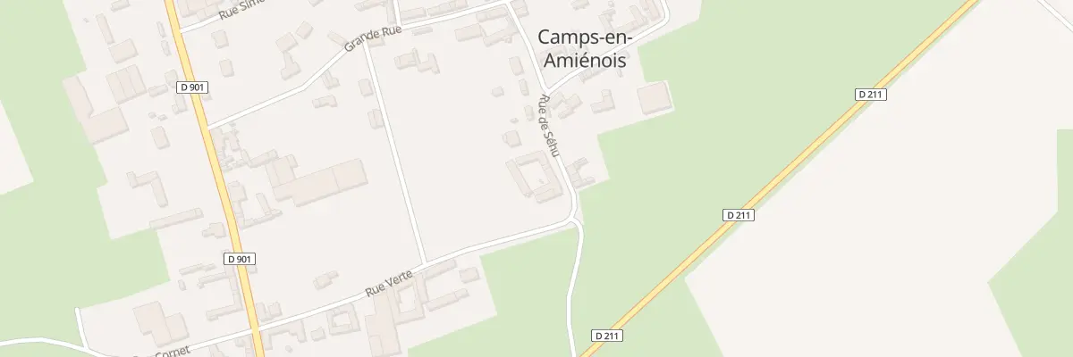 Plan du 20 Rue de Séhu à Camps-en-Amiénois