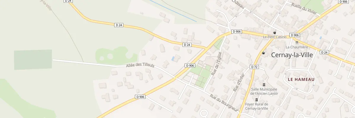 Plan du 13 Rue de Rambouillet à Cernay-la-Ville
